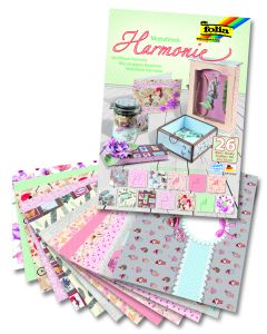 Бумага в наборе 24x34см, 26листов, Folia