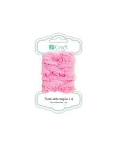 Декоративная Лента, 1М - Sugar Pink