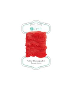 Декоративная Лента, 1М - Scarlet