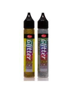 German Glitter 28Ml 2Pcs Set Gold/Silver