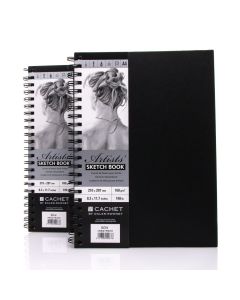 Sketchbook CACHET ARTIST´S A4,40sh,160g/m , Daler-Rowney,Black  