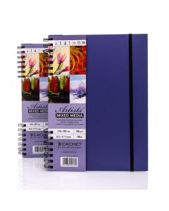 Eskiisiplokk MIXED MEDIA  A4,30lh,250g/m , Daler-Rowney, Amethyst