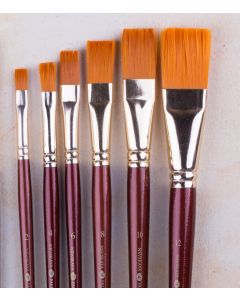 Synthetic flat brush Decola