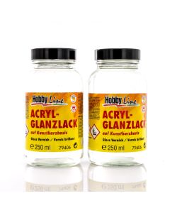 Hobby Line Gloss Varnish 250Ml Synthetic Resin-Bas