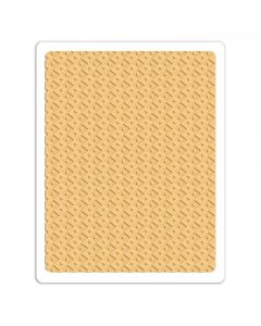 -50% Textured Impressions Plus Embossing Folder - Field
