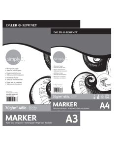SIMPLY A3 MARKER PAD 40SH/70GSM