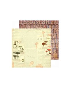 30X30Cm Kahepoolne Paber- Forest Handbook Of Nature Study 190Gsm