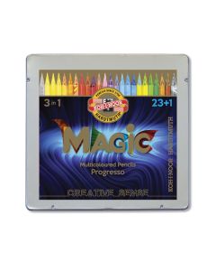 Набор Цветых Карандашей  Magic Progresso 23+1шт