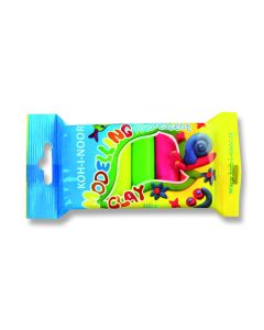 set of fluorescent modelling clay 5