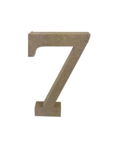 Mdf Number Blank  7
