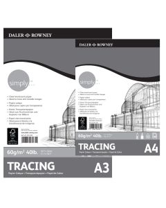SIMPLY A3 TRACING PAD 40SH/60G