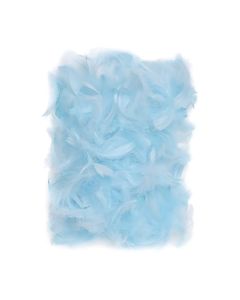 Feathers 5-12 Cm, 10 G Blue
