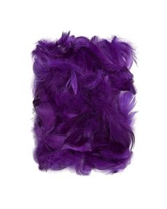 Feathers 5-12 Cm, 10 G Purple