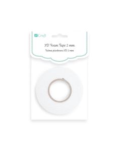 3 D Foam Tape 2Mm, 1,5Cm X 2,2M