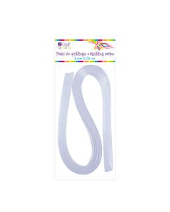 Quilling Strips 3 Mm - White, 100 Pcs
