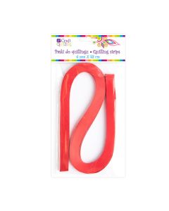 Quilling Strips 6 Mm - Red, 100 Pcs