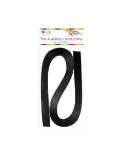 Quilling Strips 6 Mm - Black, 100 Pcs