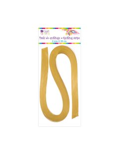 Pearlescent Quilling Strips 3 Mm - Gold, 100 Pcs