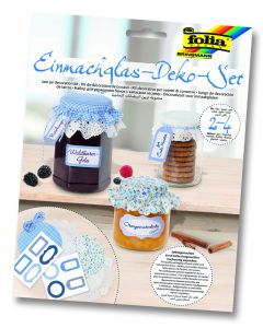 Jam jar decoration kit.