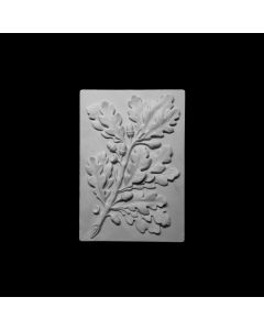 Plaster Modell For Painting Oak Branch