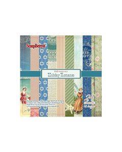 Paper set 6*6  Holiday Romance 170 gsm (24 sheet