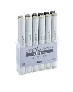 COPIC sketch 12pcs Set Warm Grey