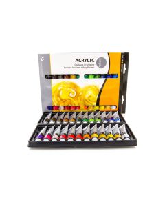 Akr&#252;&#252;lkomplekt Simply  24x12ml Daler-Rowney