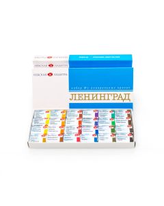 Water colour set Leningrad-1,Cardboard box,24 pans