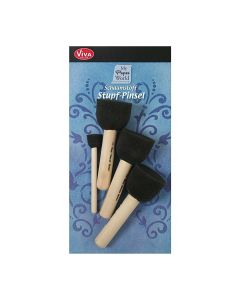 Sponge Brushes Set ( 4 Pcs) Viva Decor